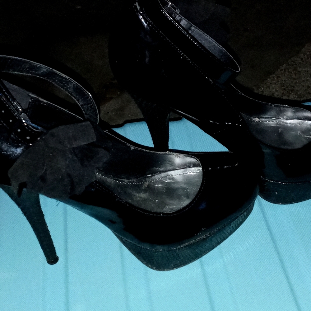 Bam boo high heels